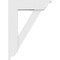 Ekena Millwork Standard Traditional Architectural Grade PVC Bracket with Traditional Ends, 3"W x 16"D x 22"H BKTP03X16X22TRA01 - alternate 4